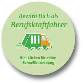 Button und Link zur Schnellbewerbung als Berufskraftfahrer